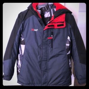 Boys winter jacket. 3-in-1 jacket.